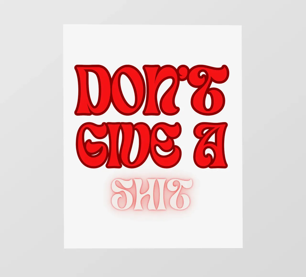 Don't_give_a... you know what pvc-zeil van Crypto_Jungle