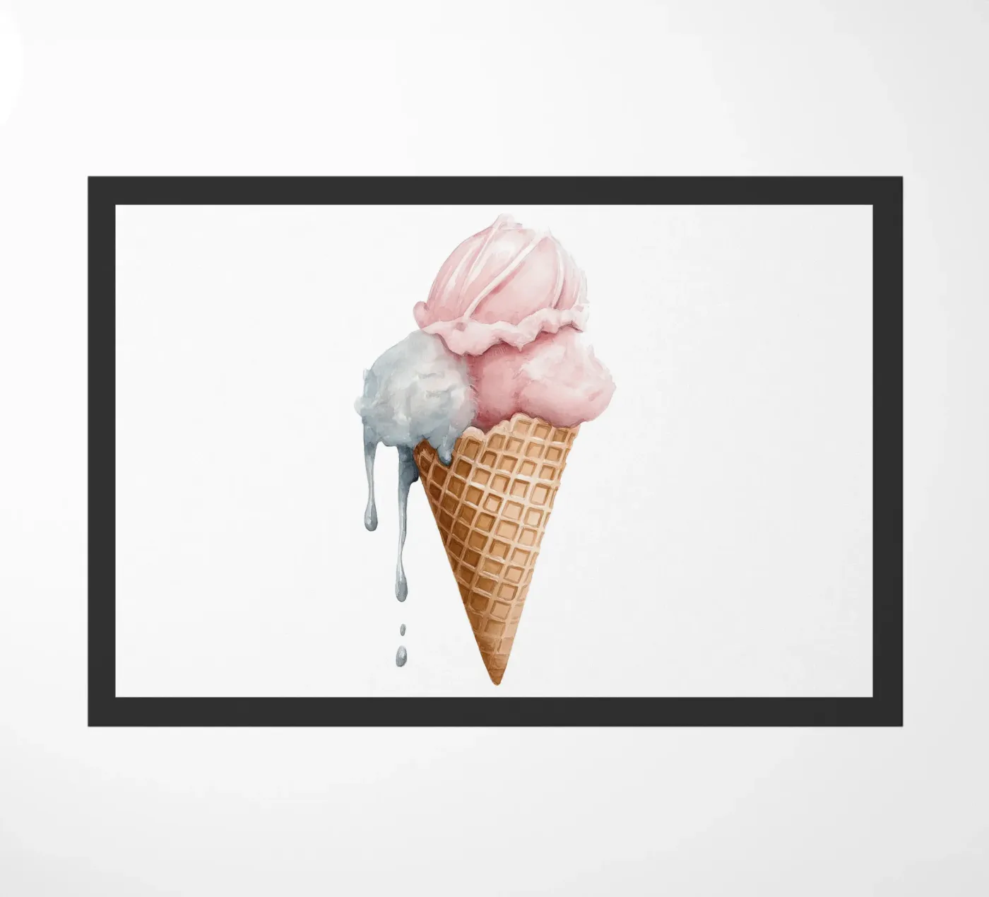 Gelato che si scioglie zerbino da Motivate-Today