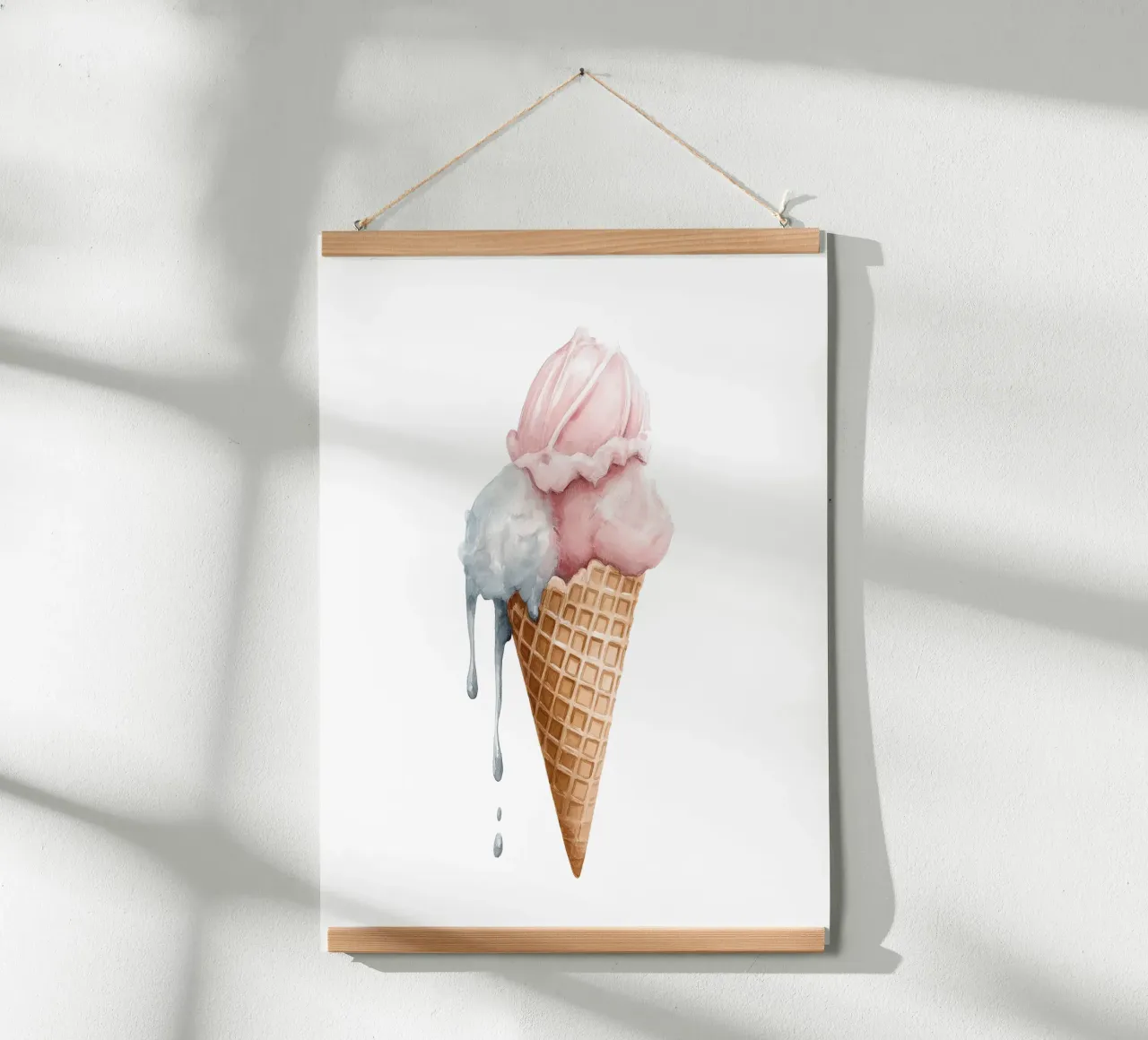 Gelato che si scioglie poster da Motivate-Today