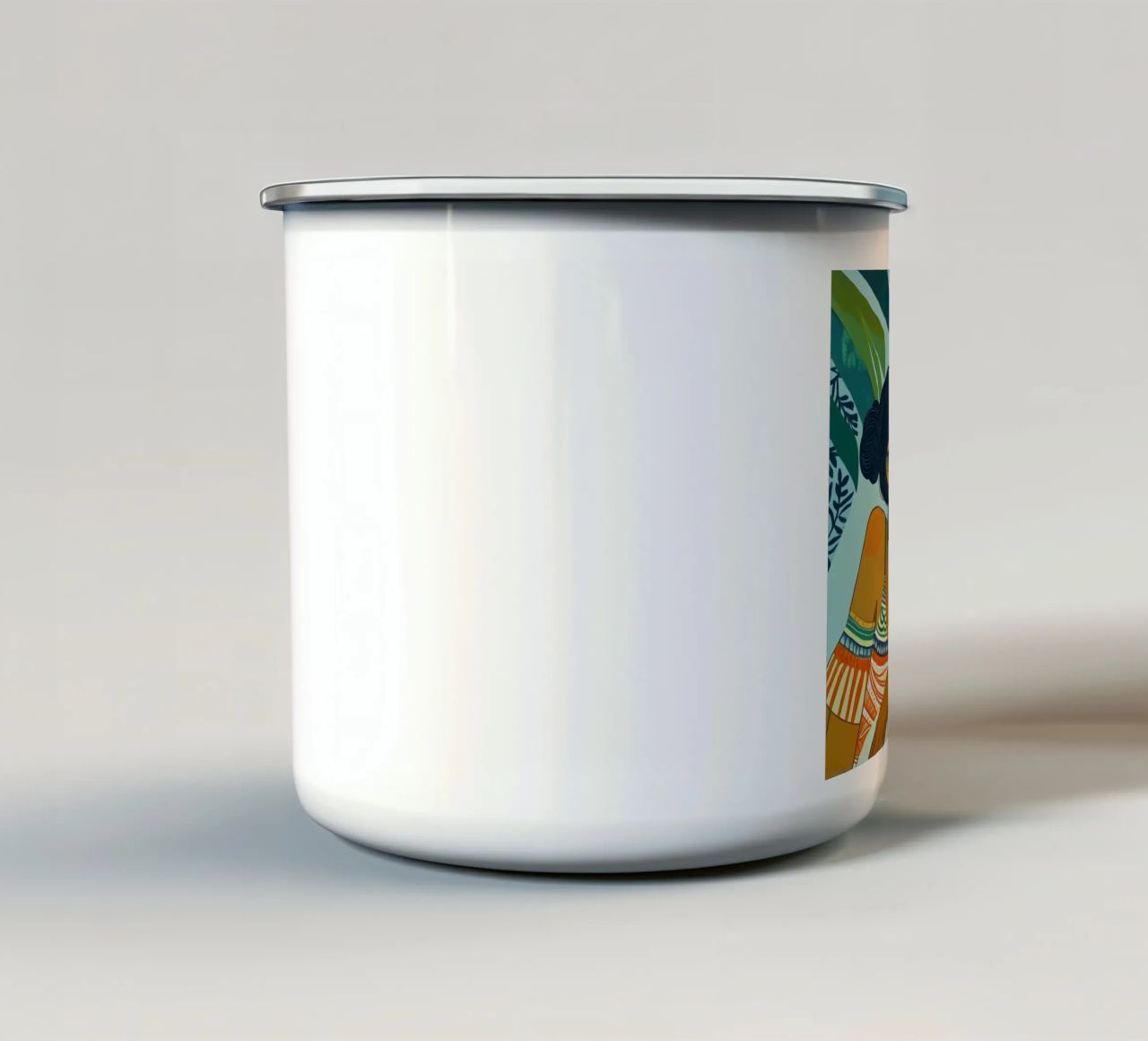 Vibrazioni estive tazza in smalto da Motivate-Today