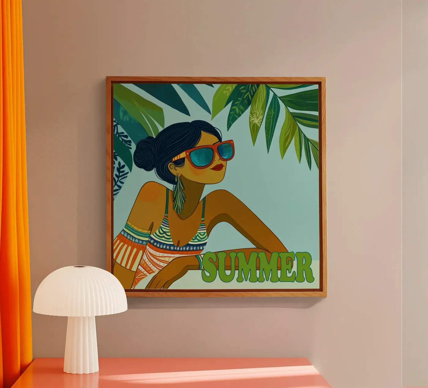 Summer Vibes plexiglass da Motivate-Today