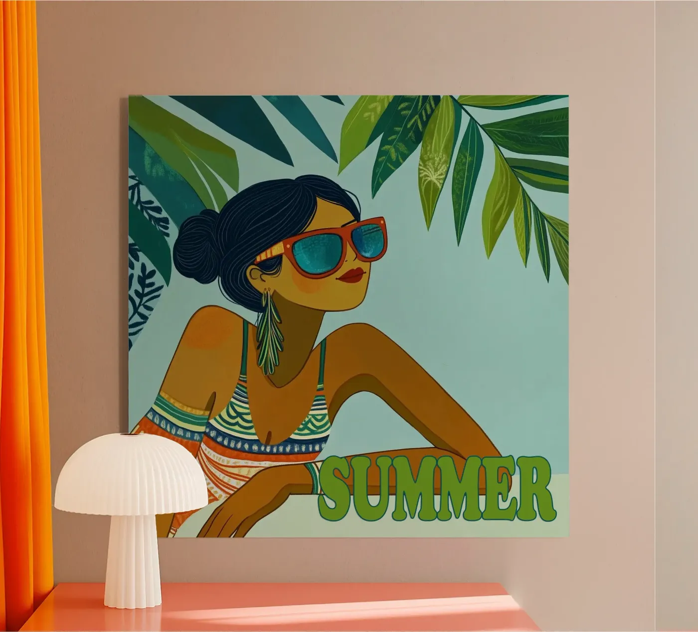 Summer Vibes plexiglass da Motivate-Today