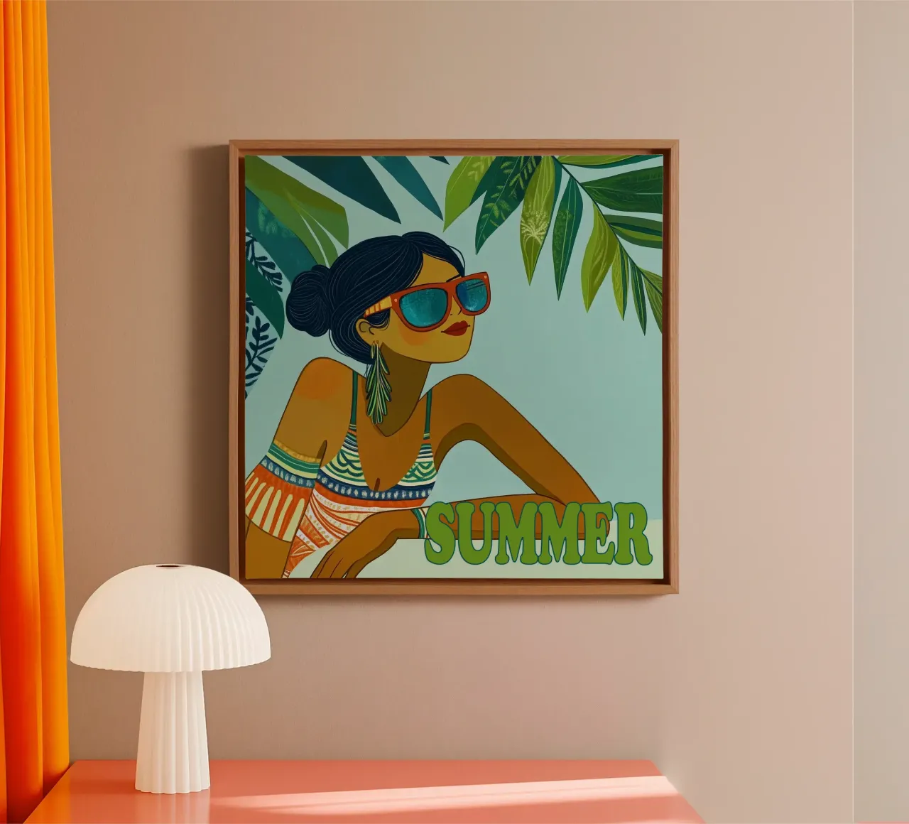 Summer Vibes canvas by Motivate-Today