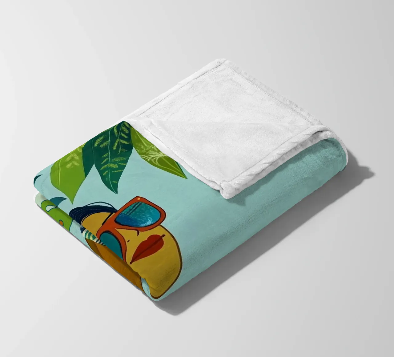 Summer Vibes fleece blanket by Motivate-Today