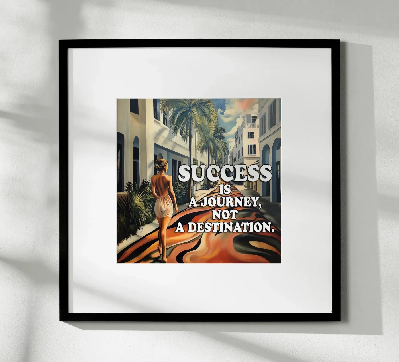 Godetevi il percorso poster da Motivate-Today