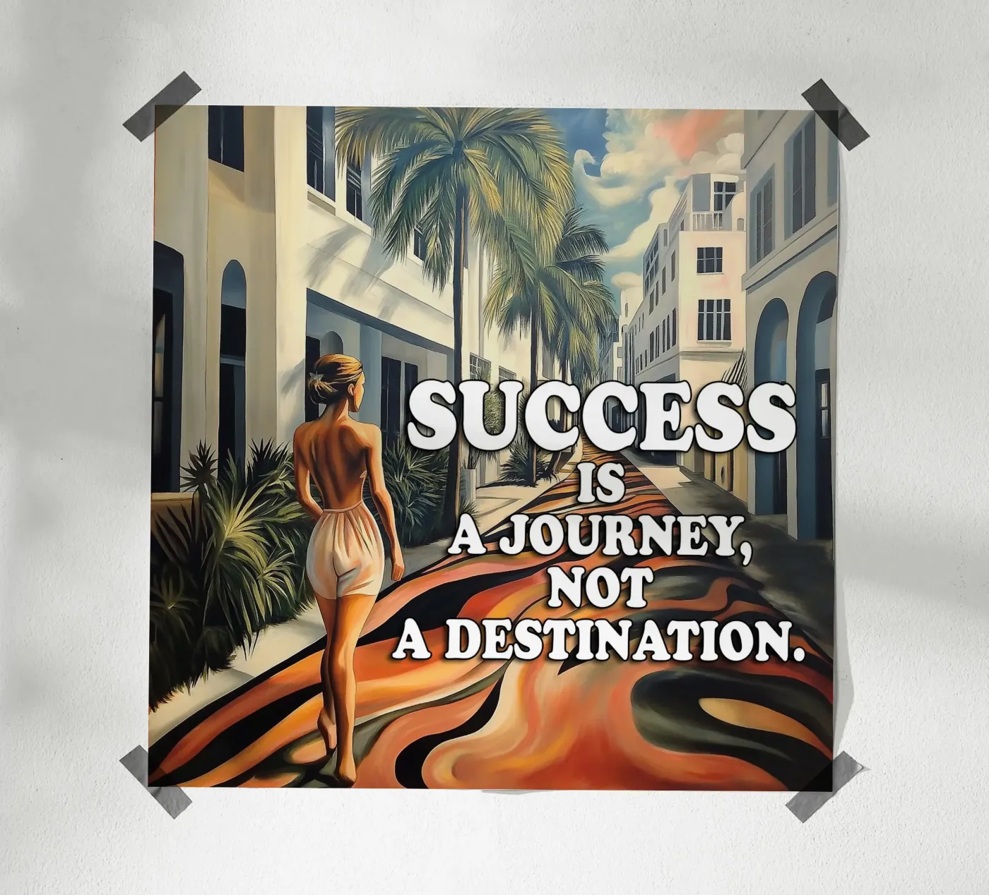 Godetevi il percorso poster da Motivate-Today