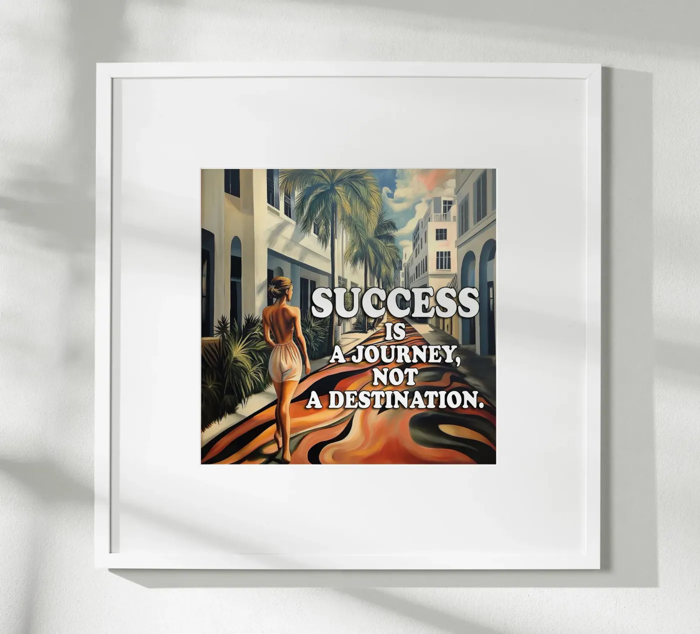 Godetevi il percorso poster da Motivate-Today