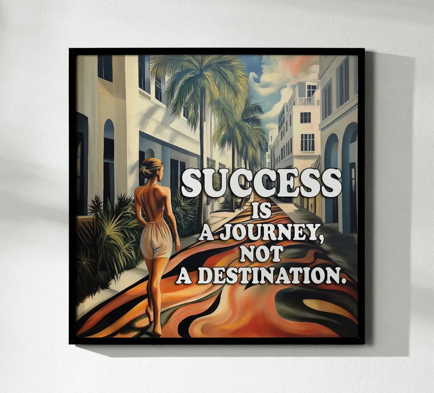 Godetevi il percorso poster da Motivate-Today