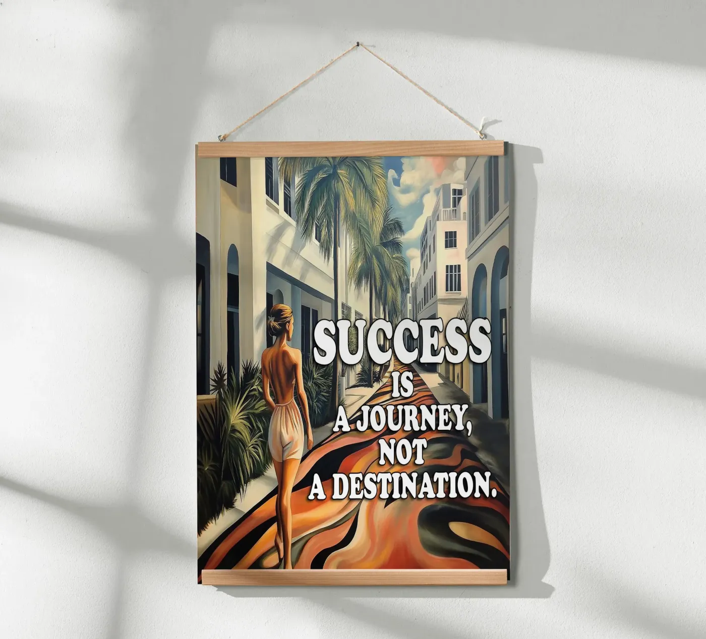 Godetevi il percorso poster da Motivate-Today