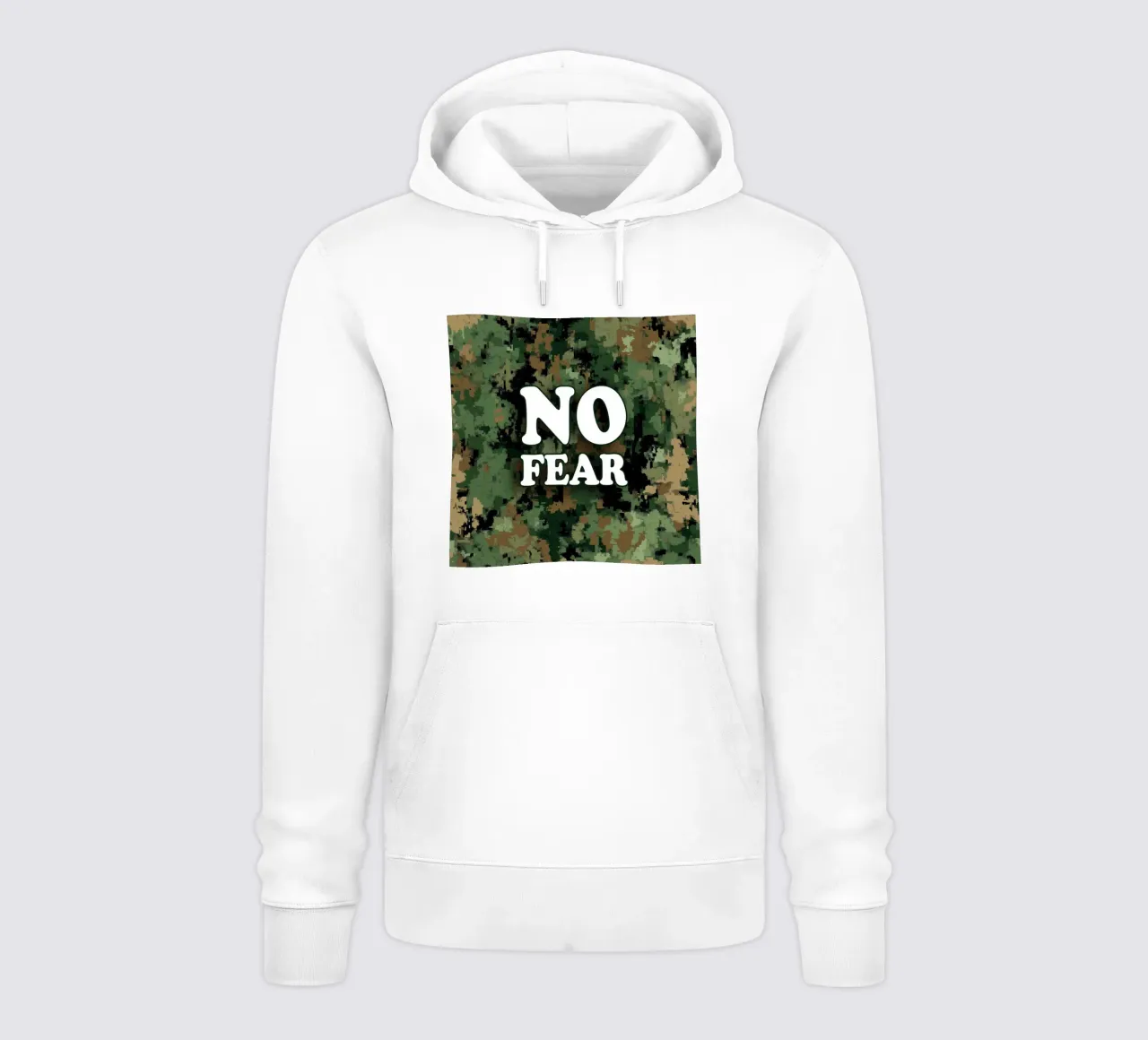 Camuflaje intrépido sudadera con capucha de Motivate-Today