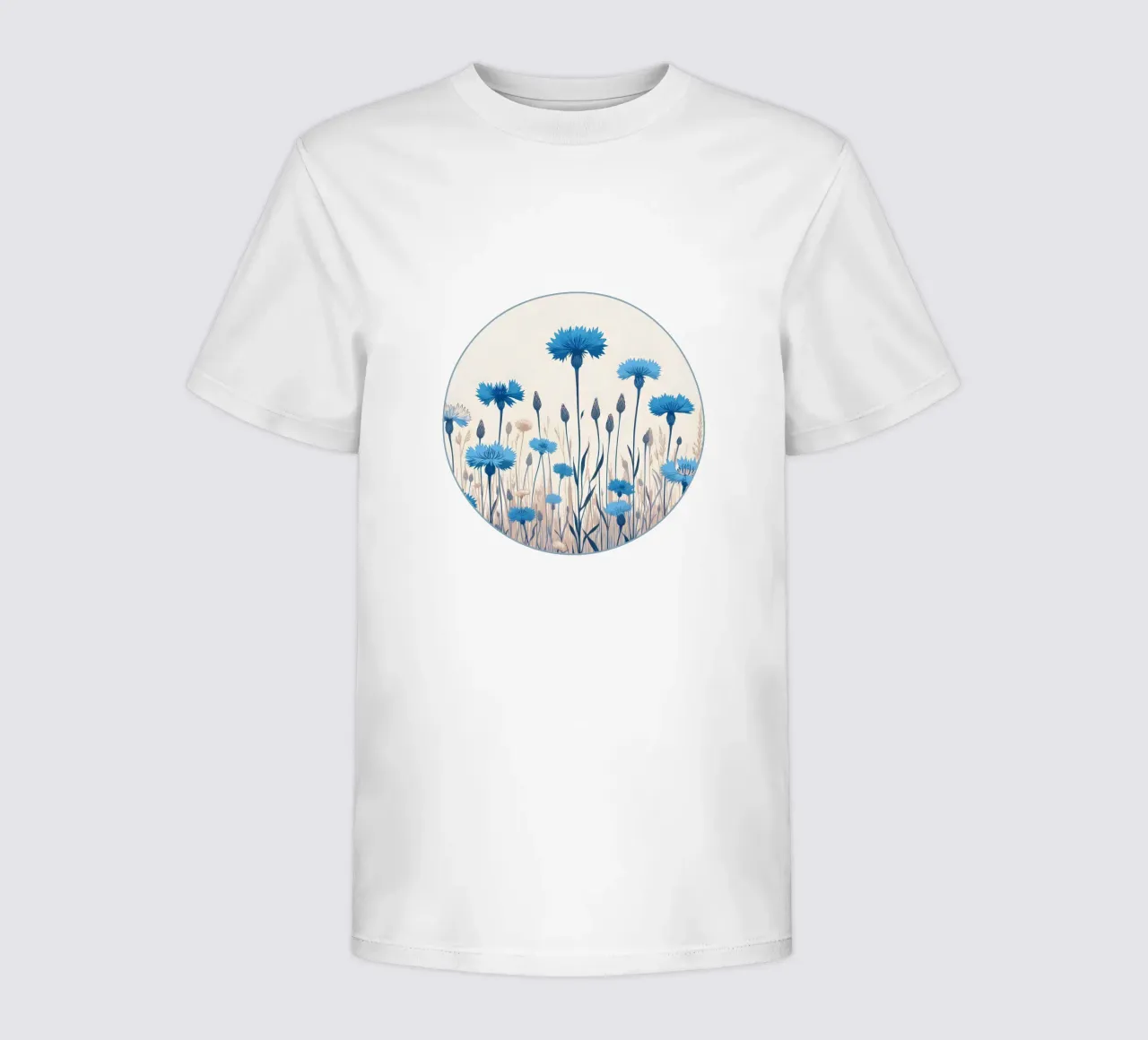 Fiordalisi t-shirt bambini da Digital Naive