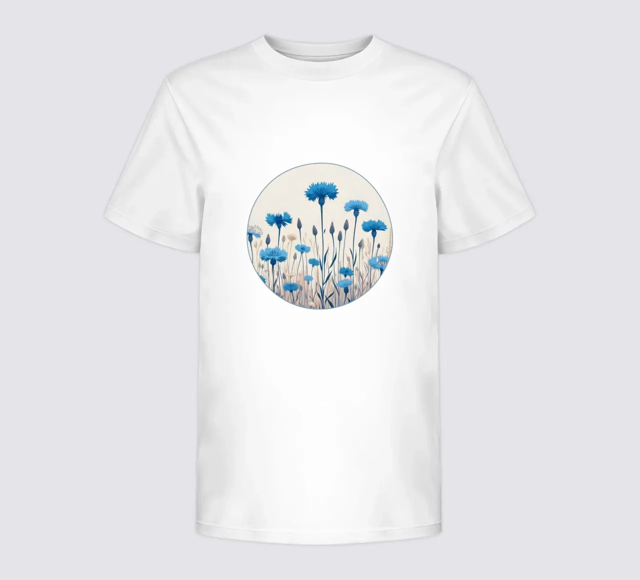 Fiordalisi t-shirt bambini da Digital Naive