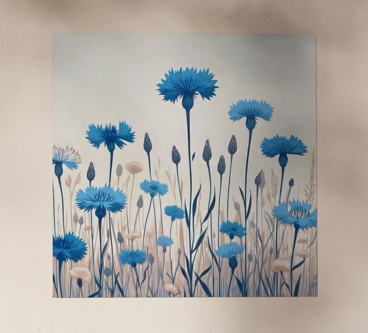 Fiordalisi pellicola backlit da Digital Naive