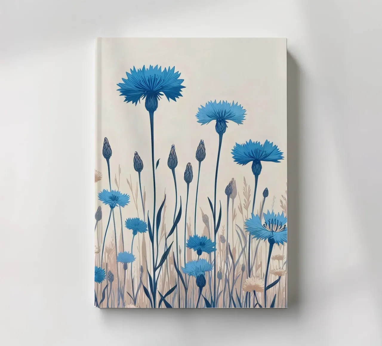 Bleuets carnet de notes de Digital Naive