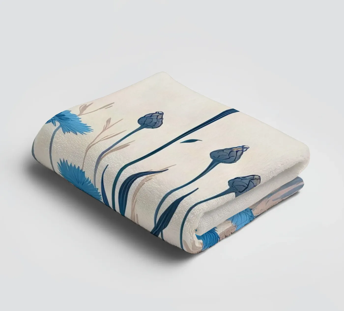 Cornflowers Handtuch von Digital Naive