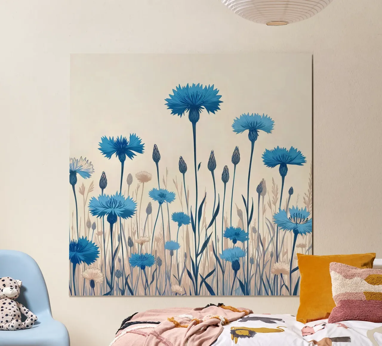 Bleuets poster de Digital Naive