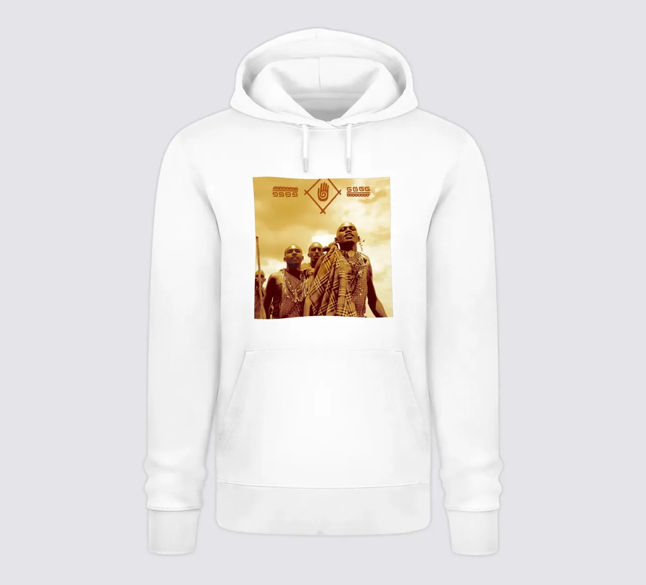 Masai felpa con cappuccio da ArtColorCreation