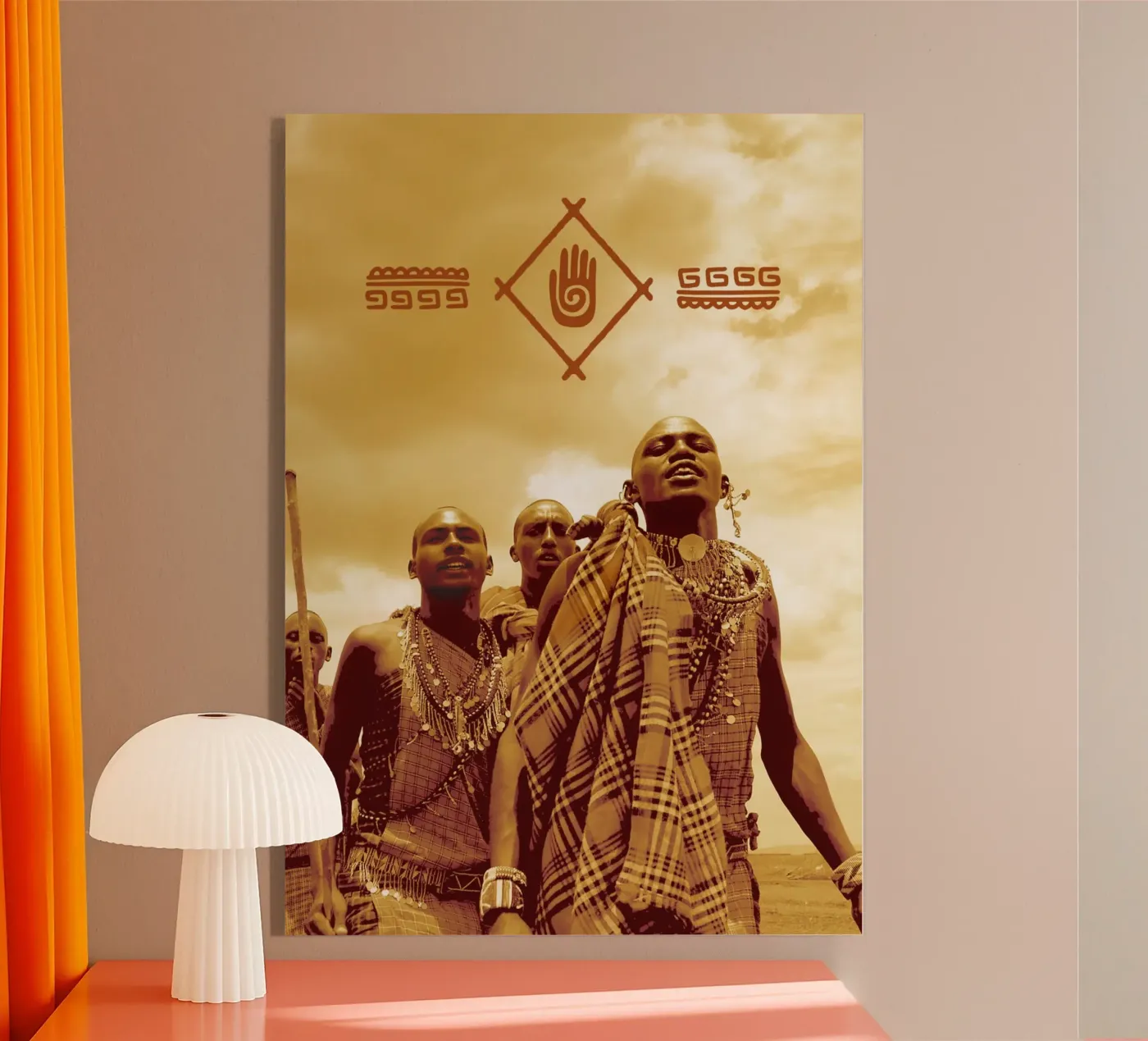 Masai acryl van ArtColorCreation