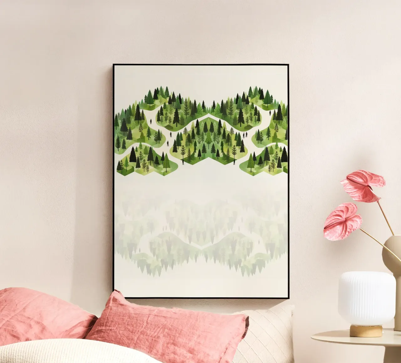 Green emerge 3 - reflection plexiglass da The Quiet Senju