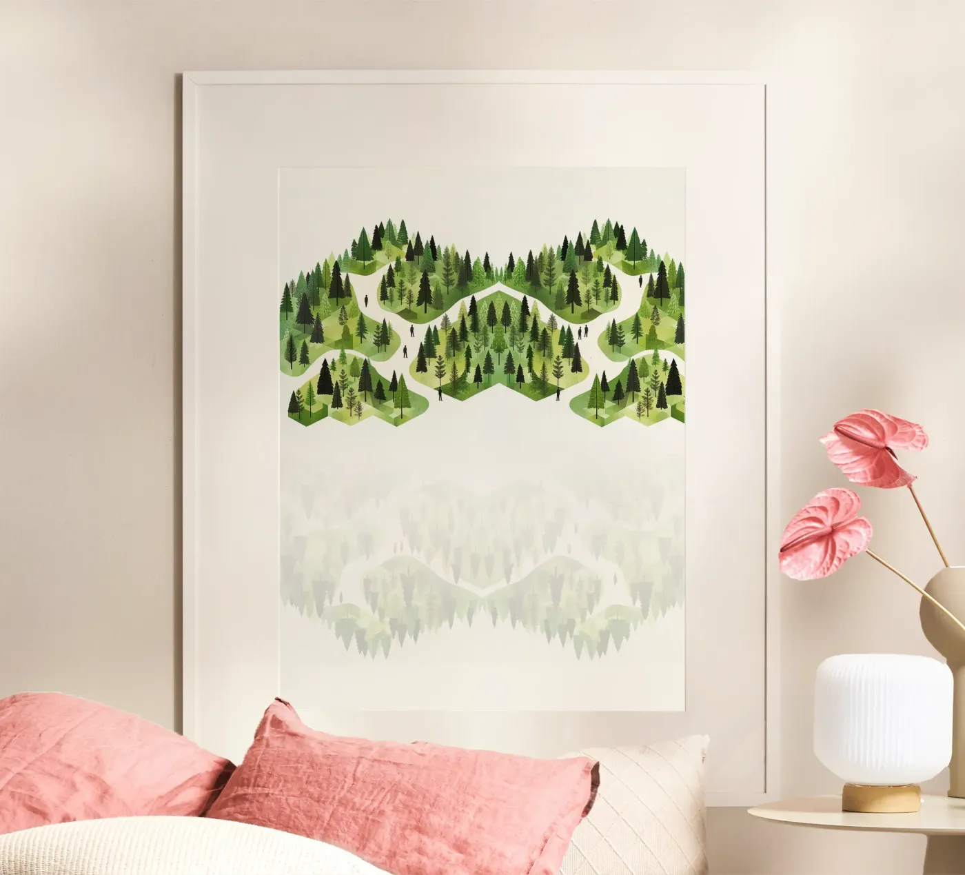 Green emerge 3 - reflection poster da The Quiet Senju