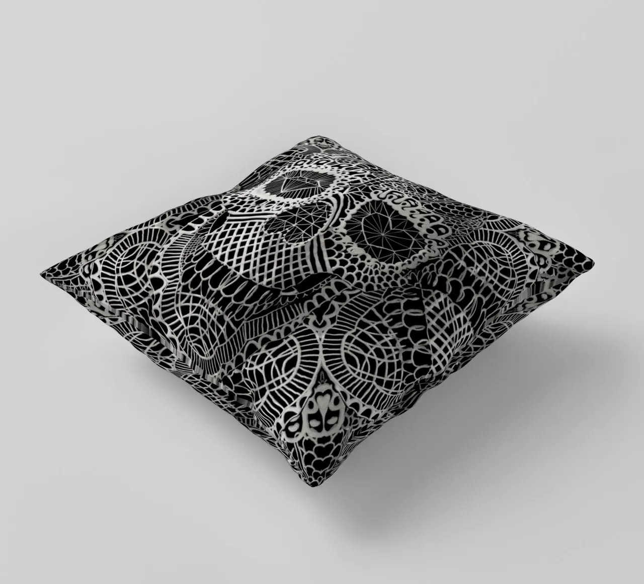 Lace Skull cuscino da Ali Gulec