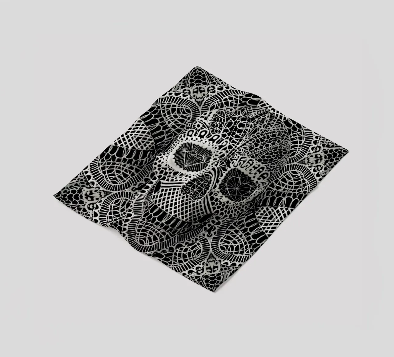 Lace Skull coperta in pile da Ali Gulec