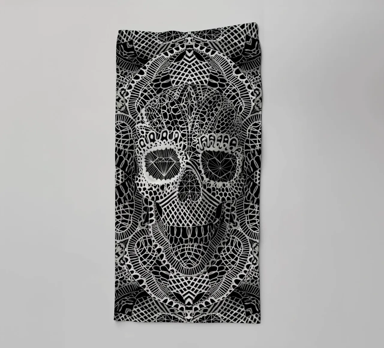 Lace Skull asciugamano da bagno da Ali Gulec