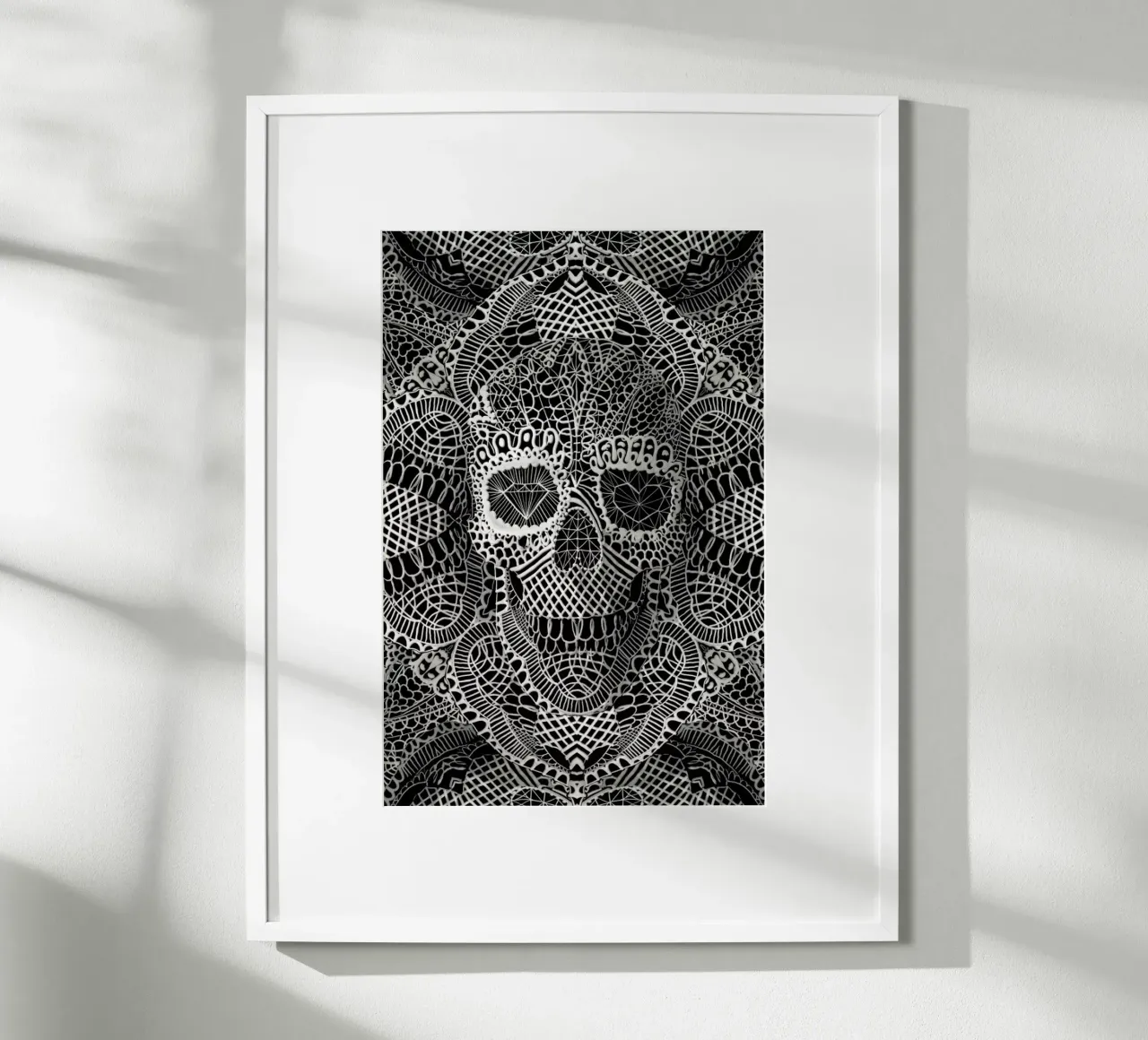 Lace Skull poster da Ali Gulec