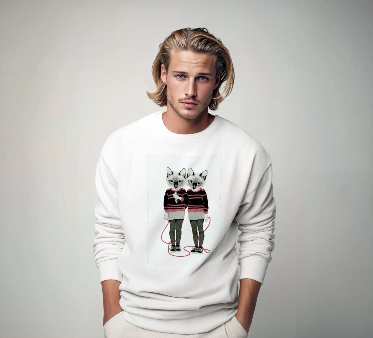 Siames Twins sudadera de Laura Graves