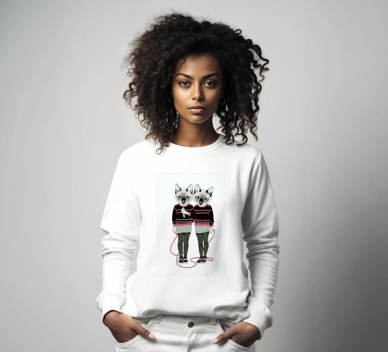 Siames Twins sudadera de Laura Graves