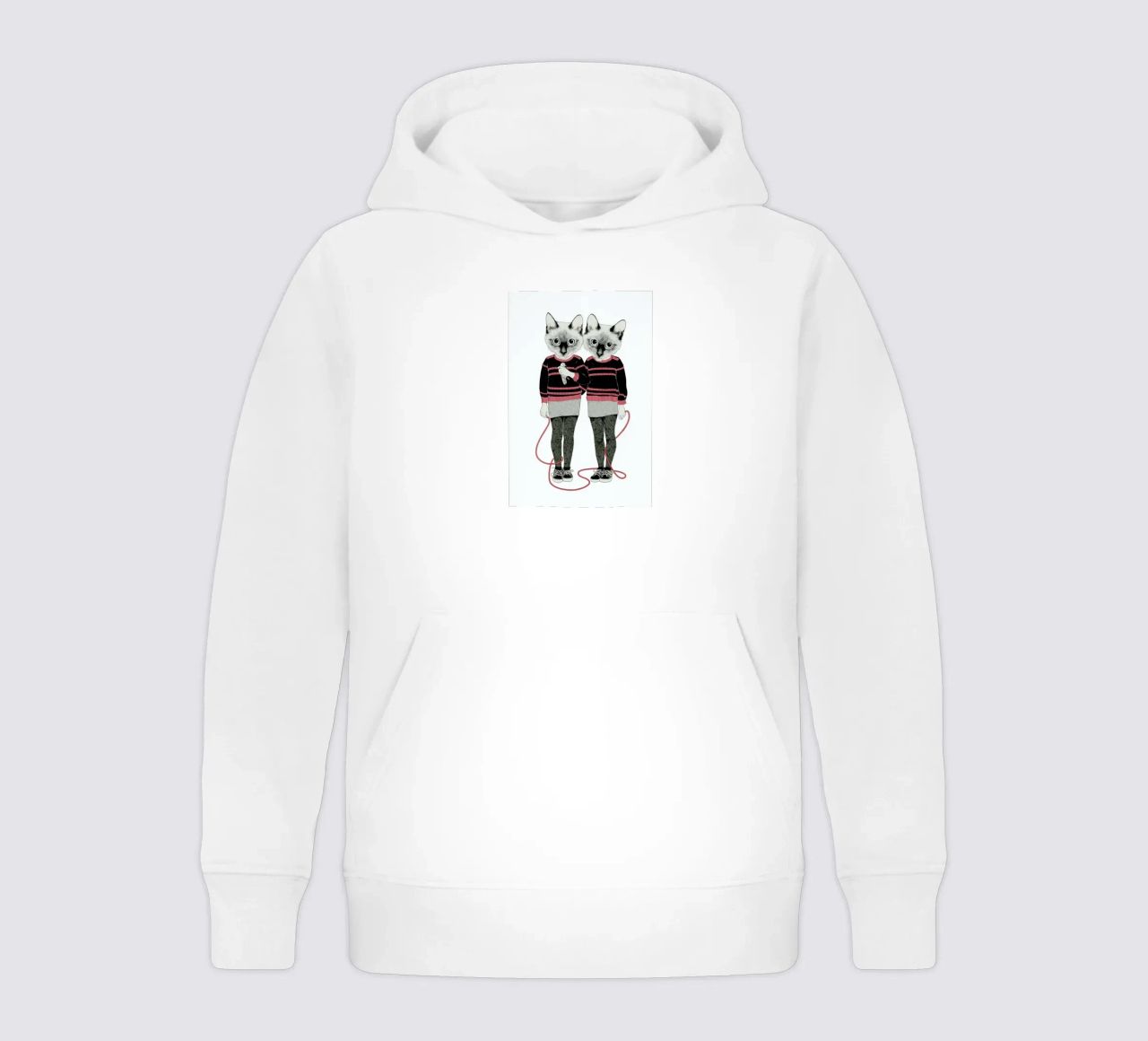 Siames Twins sudadera con capucha para niño de Laura Graves