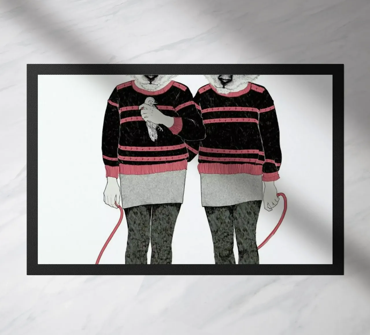 Siames Twins zerbino da Laura Graves