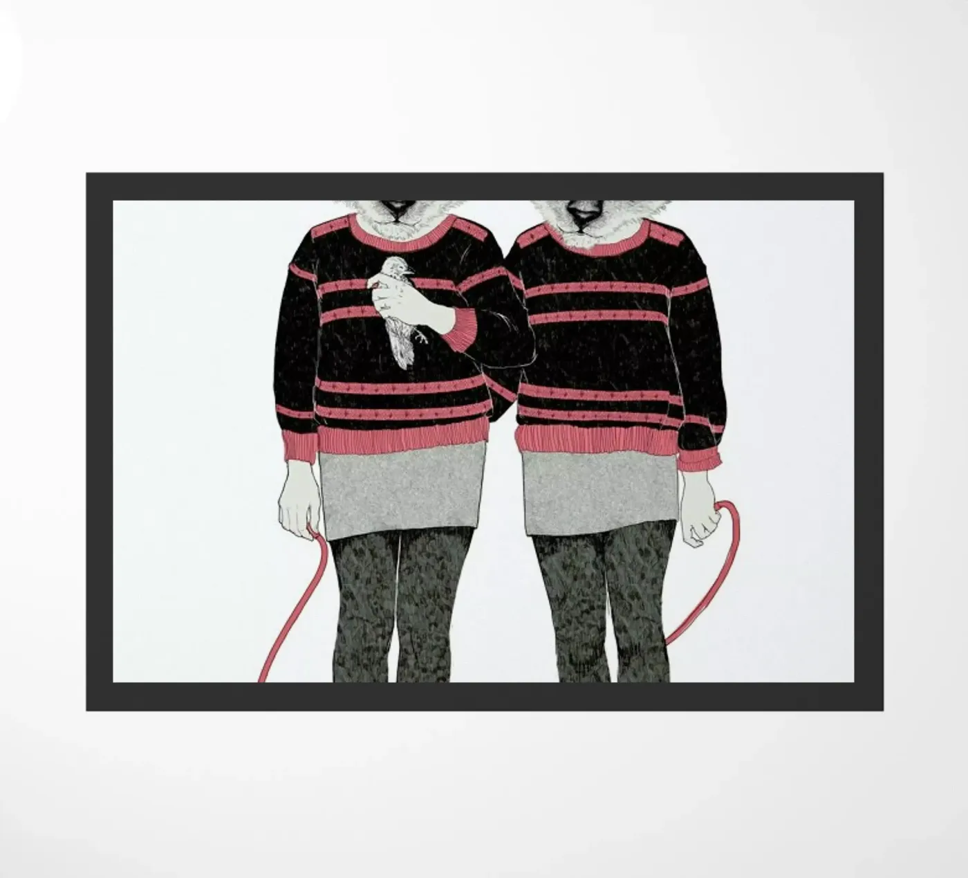 Siames Twins zerbino da Laura Graves