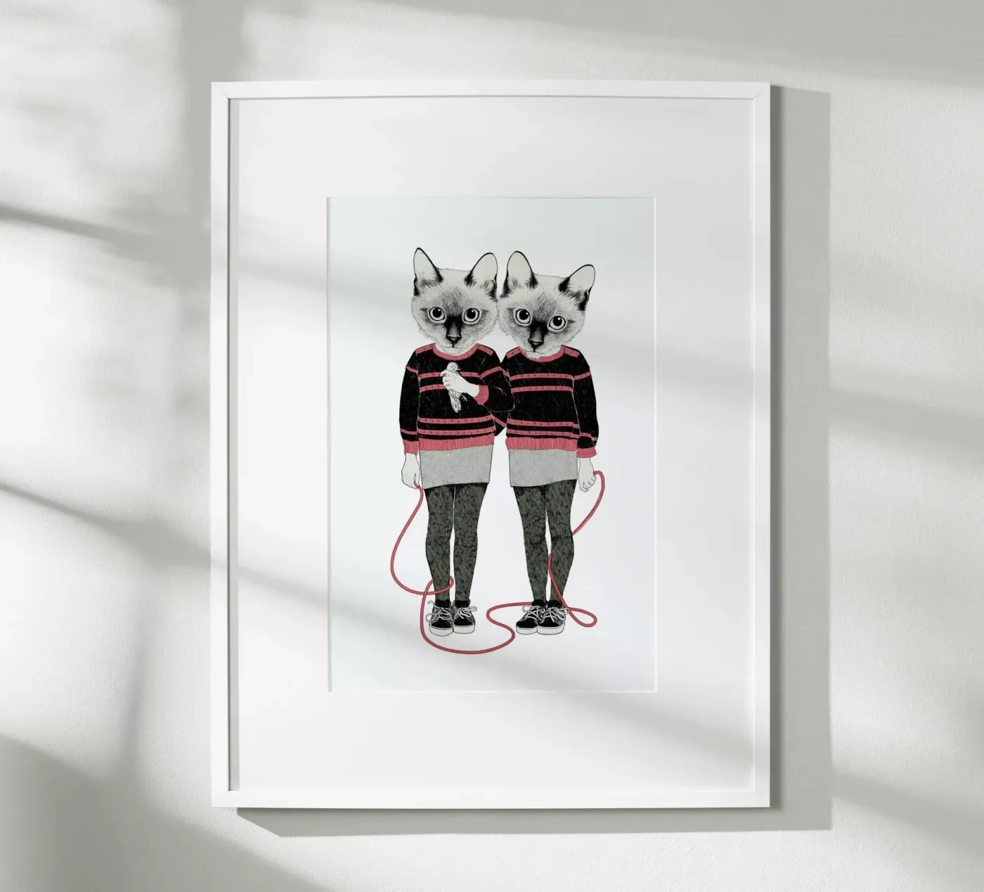 Siames Twins poster da Laura Graves