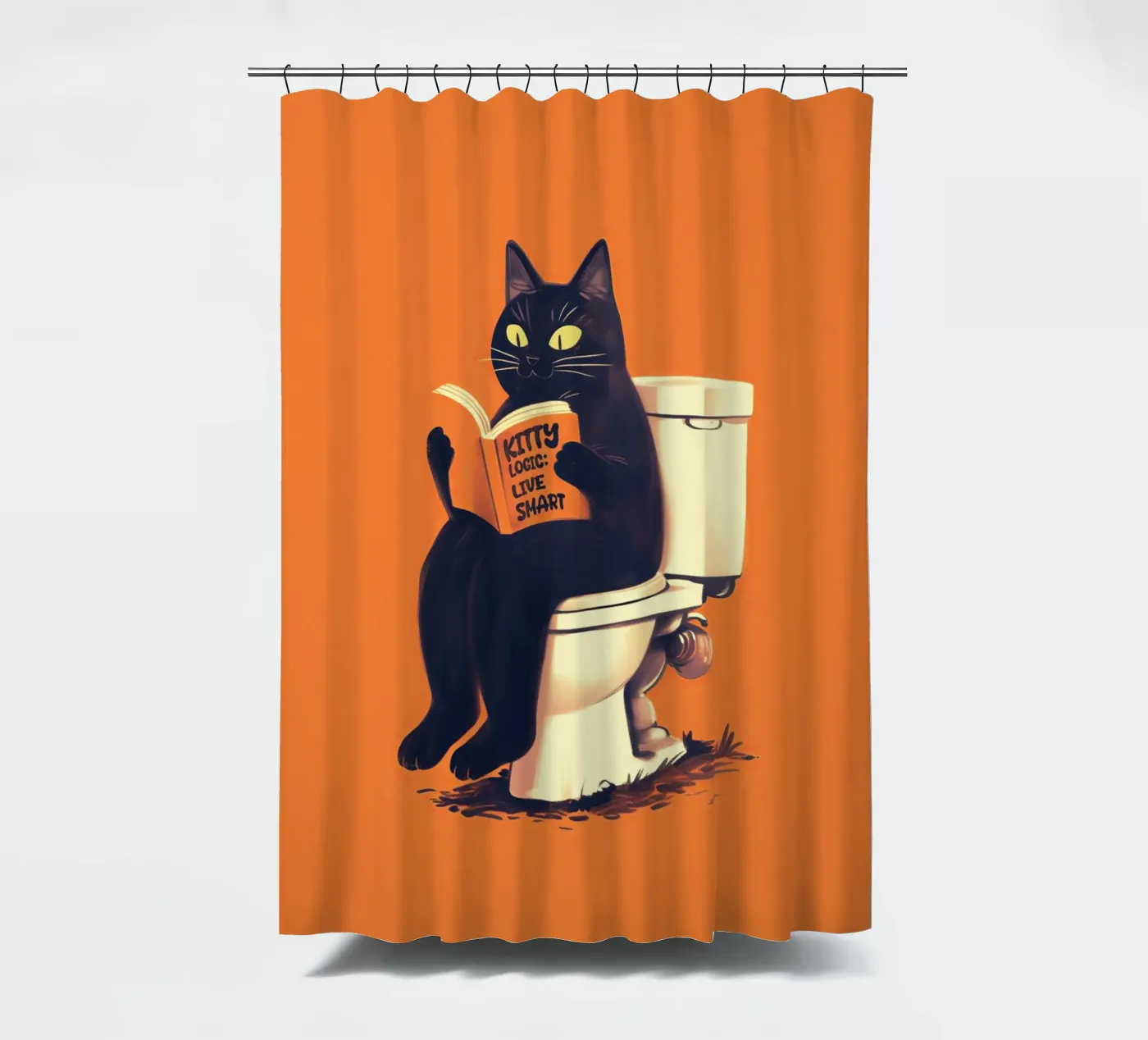 Kitty logic Duschvorhang von 2toastdesign