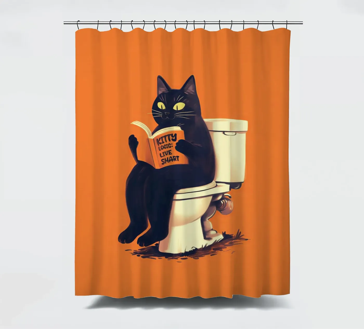 Kitty logic Duschvorhang von 2toastdesign