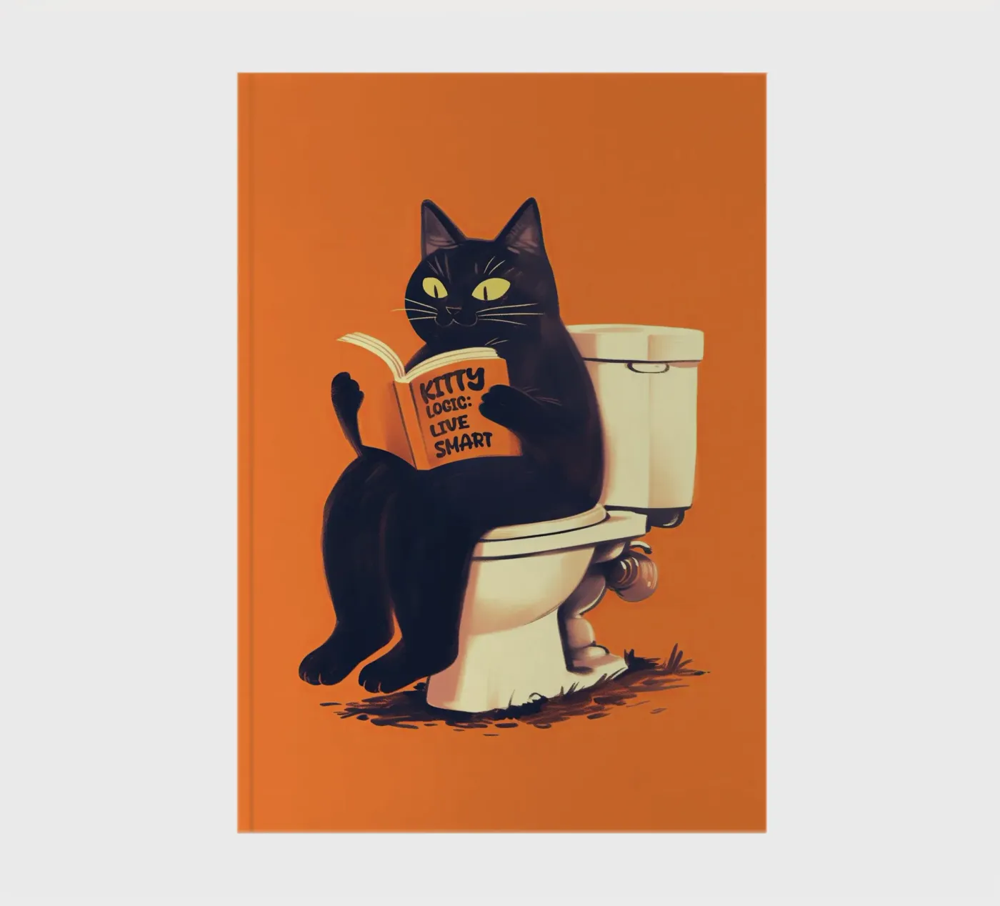Kitty logic notebook by 2toastdesign