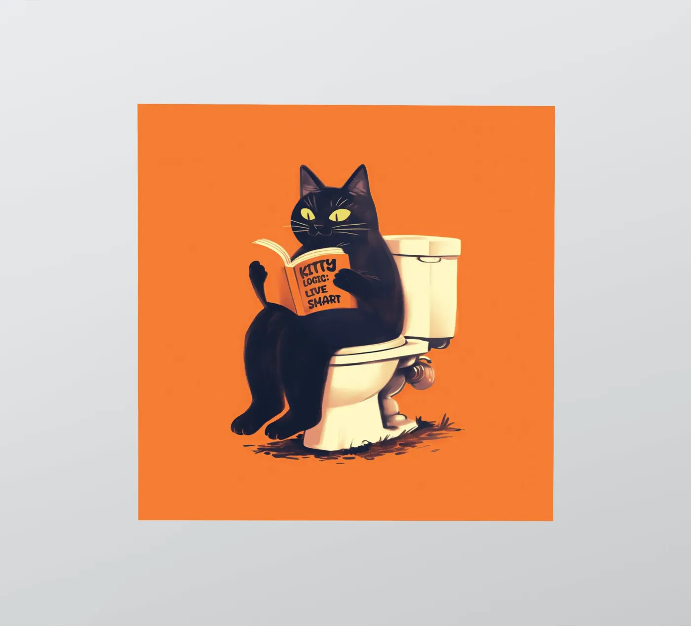Kitty logic Sticker von 2toastdesign