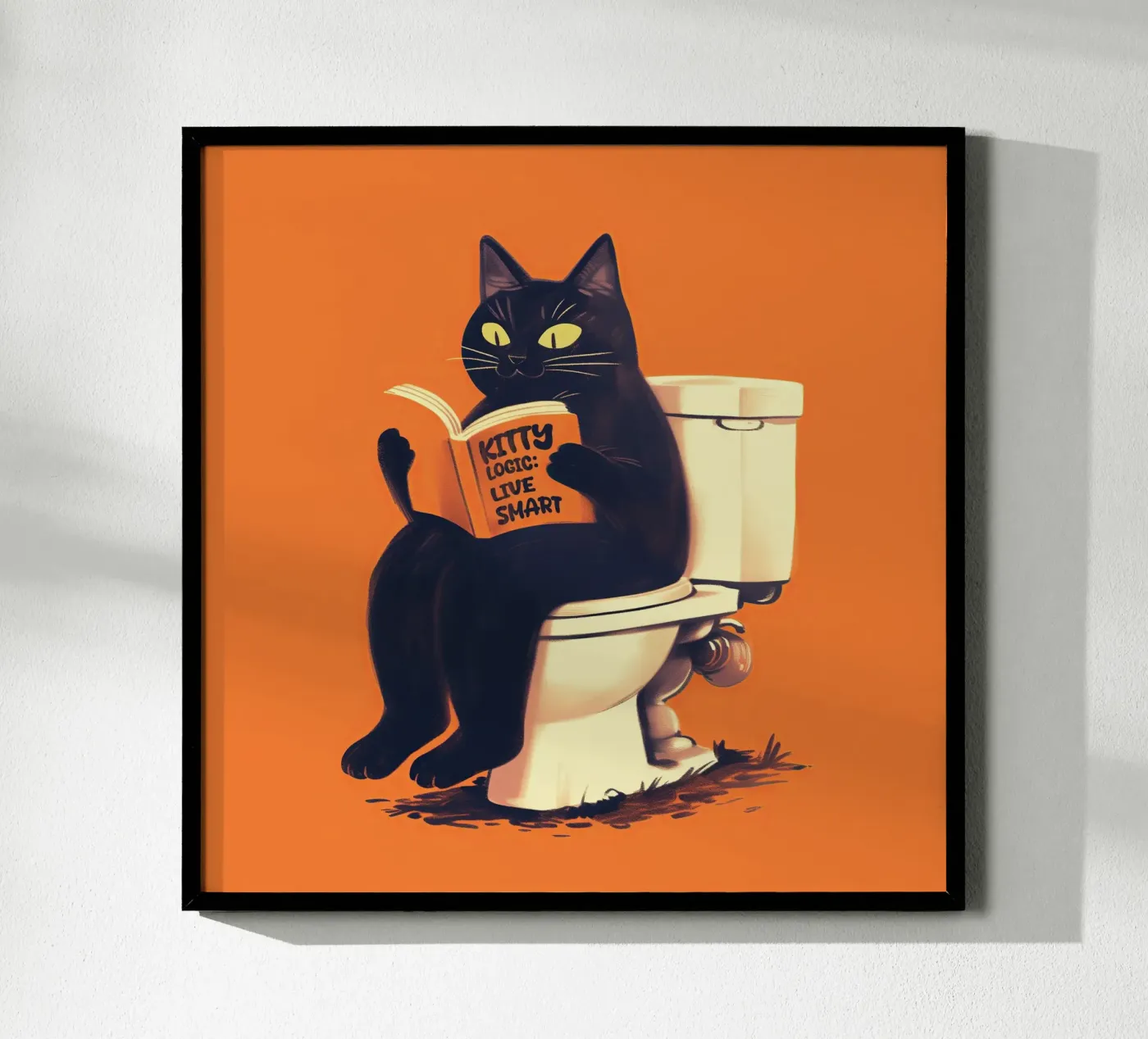 Kitty logic Poster von 2toastdesign