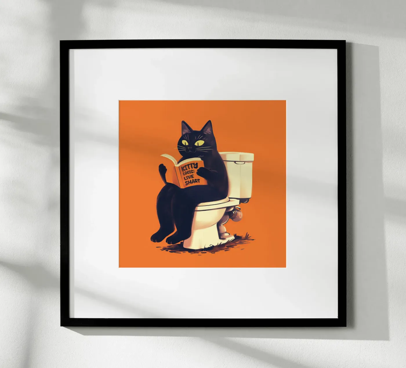 Kitty logic Poster von 2toastdesign