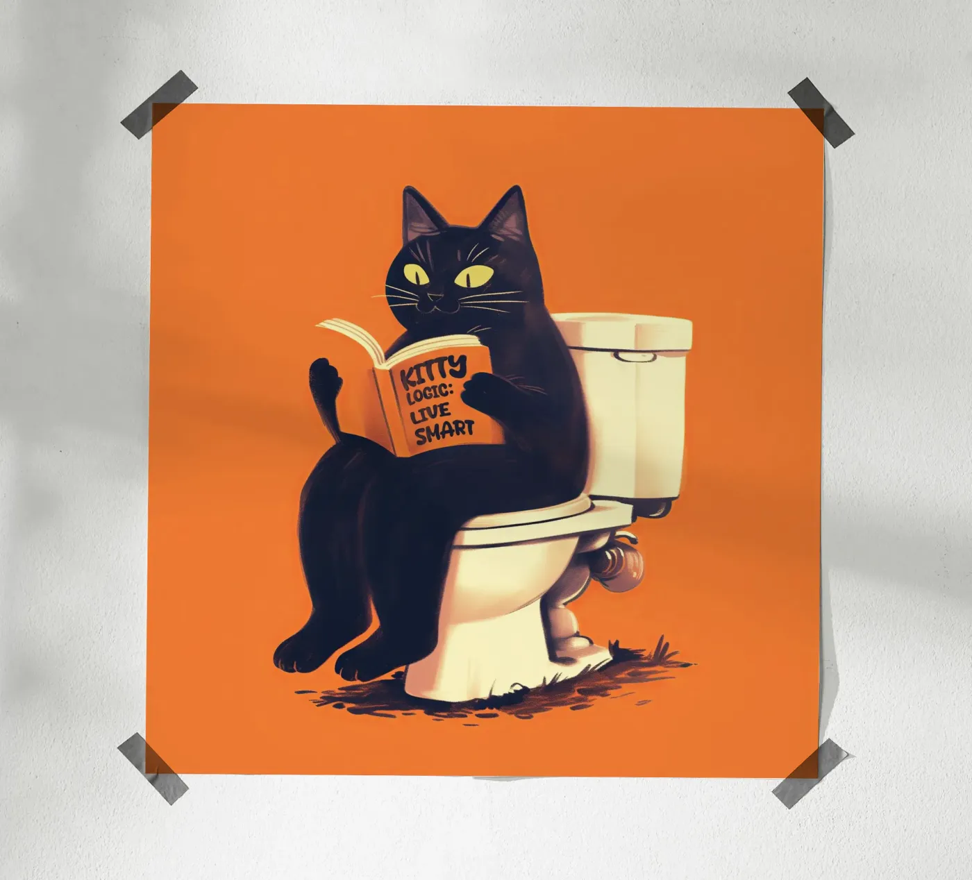 Kitty logic Poster von 2toastdesign