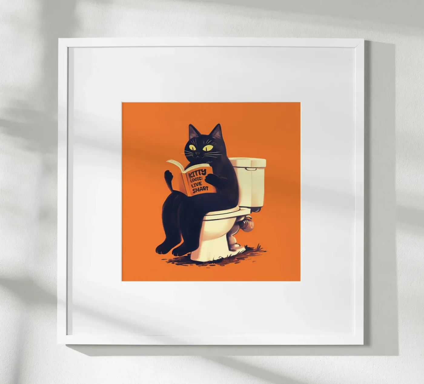 Kitty logic Poster von 2toastdesign