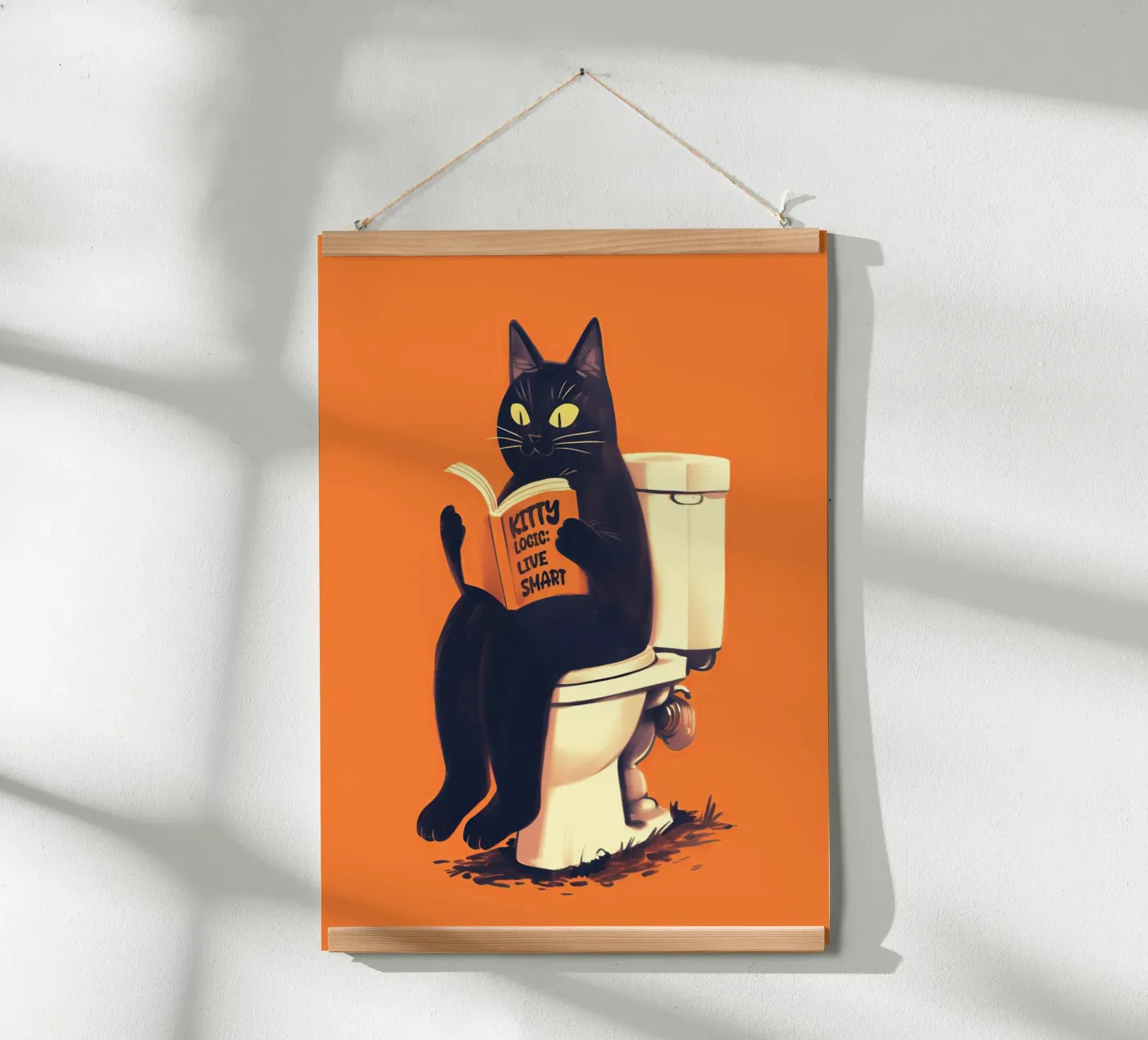 Kitty logic Poster von 2toastdesign