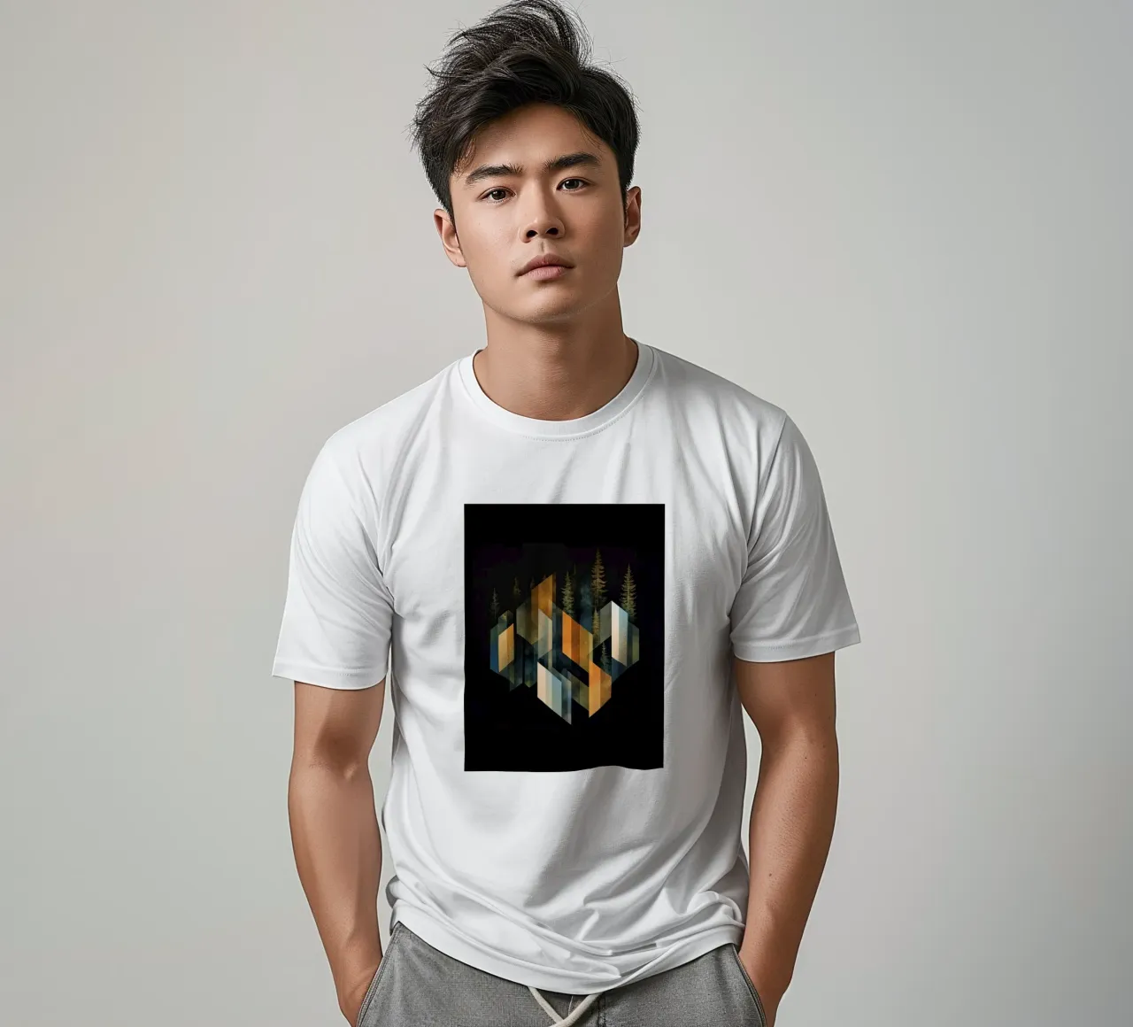 Green emerge 4 - icon t-shirt da The Quiet Senju