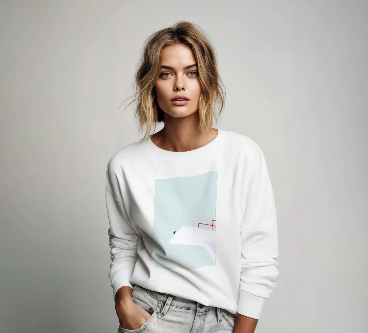 Højdeskræk sweatshirt by Swen Swensøn