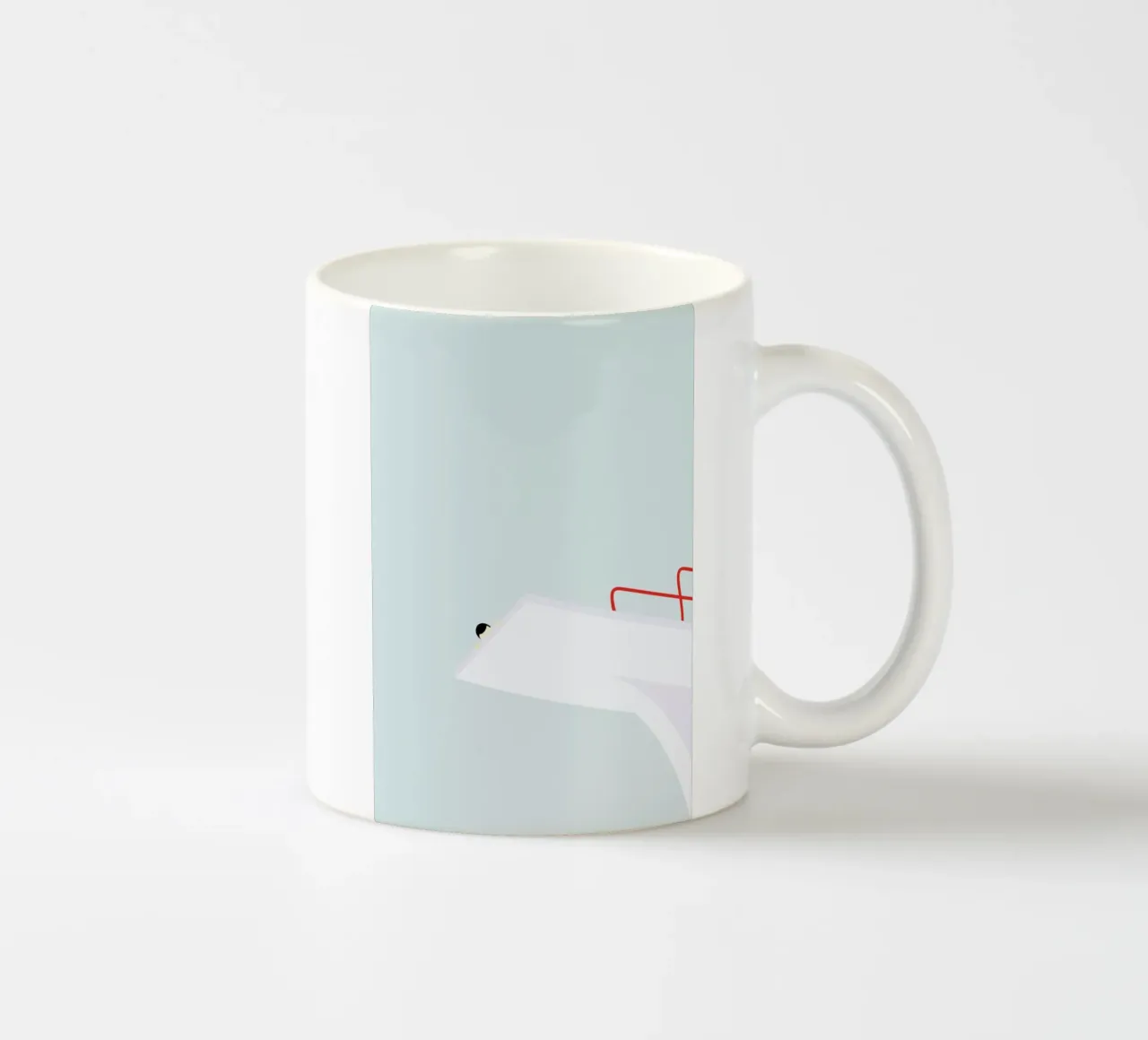 Højdeskræk tazza in ceramica da Swen Swensøn