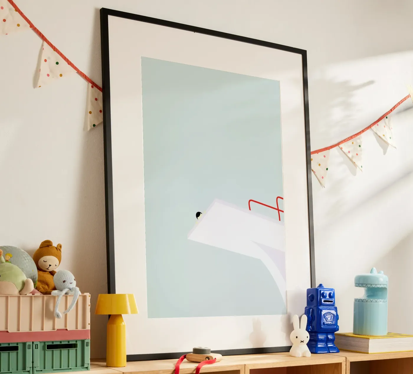 Højdeskræk Poster von Swen Swensøn