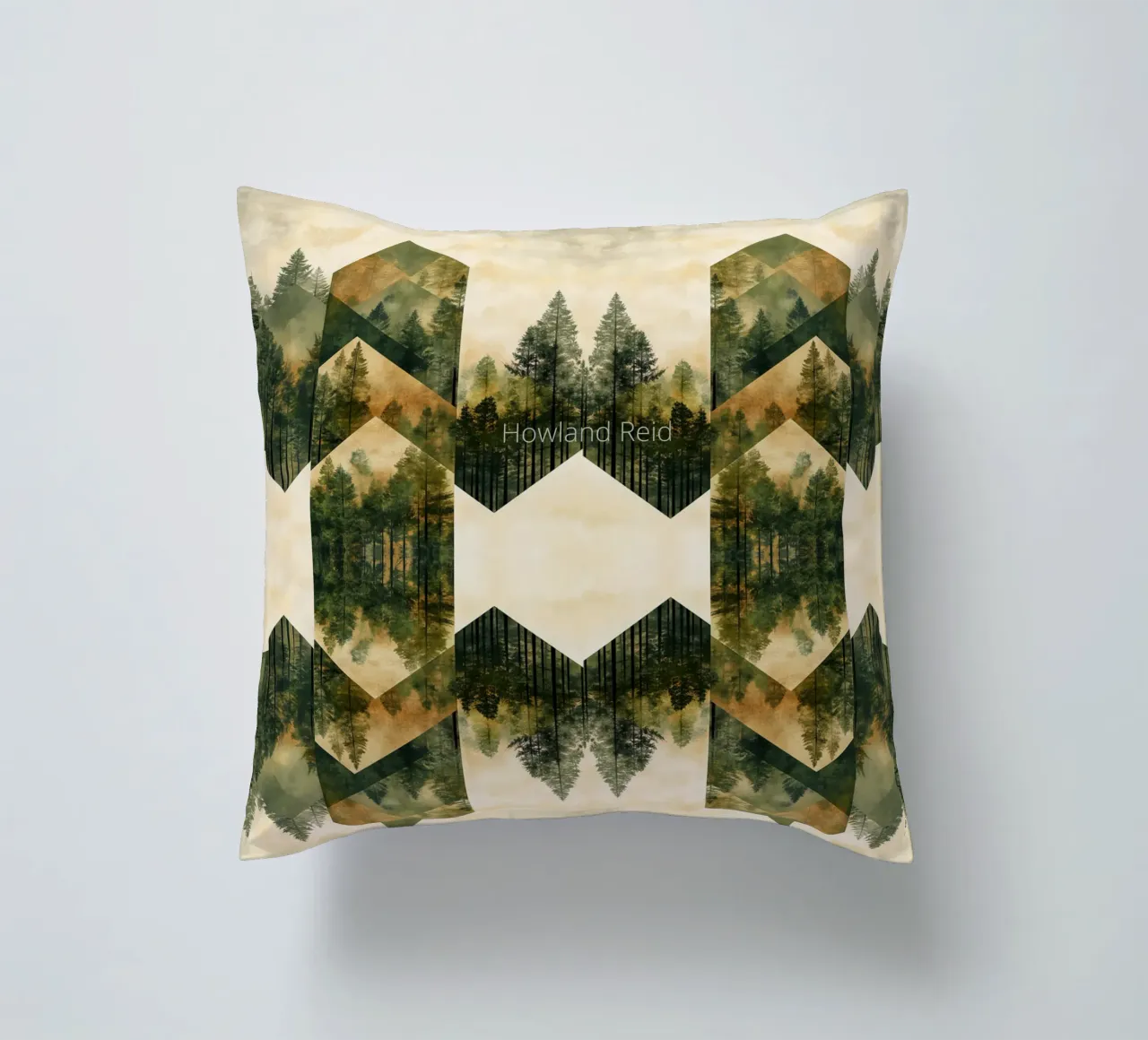 Green emerge - personalised cuscino da The Quiet Senju