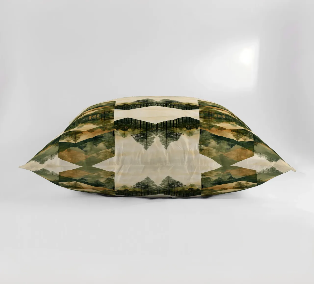 Green emerge - personalised cuscino da The Quiet Senju