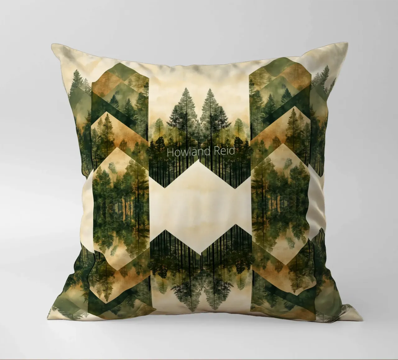 Green emerge - personalised cuscino da The Quiet Senju